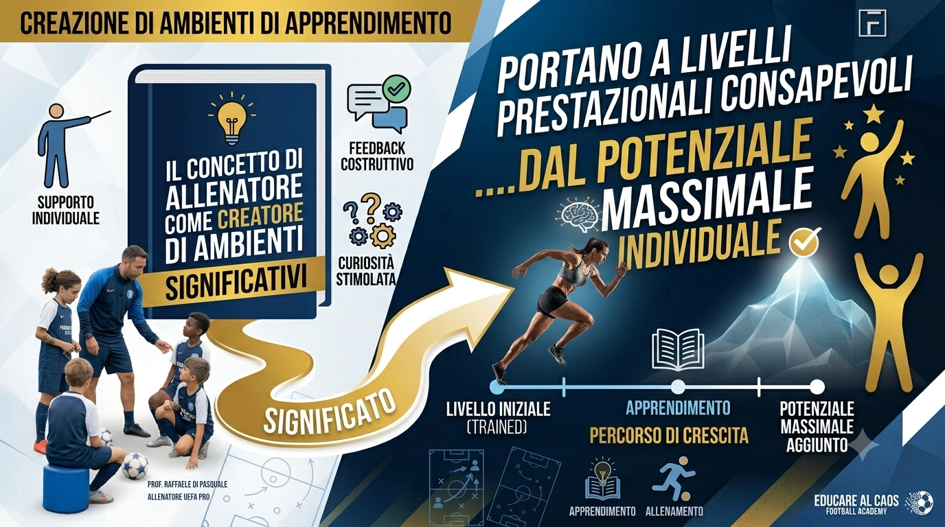 lI concetto di allenatore come creatore di ambienti di apprendimento significativi